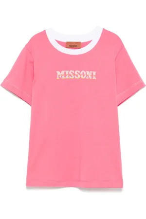 Missoni T-shirt med logotryk