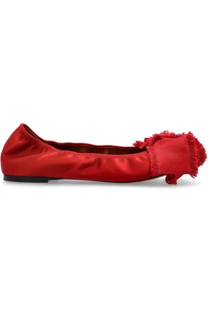 Lanvin Ballerinaer med satin-sløjfe