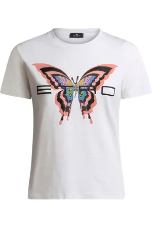 Etro T-shirt med logo