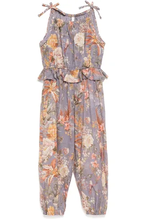 ZIMMERMANN Jumpsuit med heldækkende blomstertryk