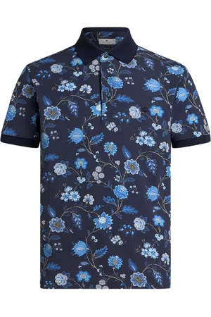 Etro Polo med blomstertryk