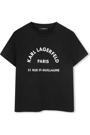 Karl Lagerfeld T-shirt med logotryk
