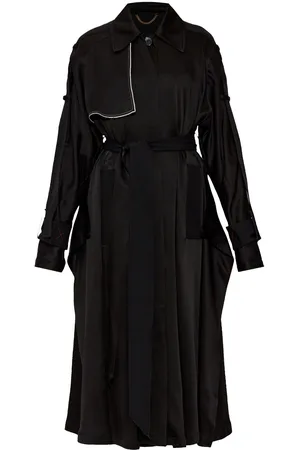 Victoria Beckham Trenchcoat med kontrastdetalje