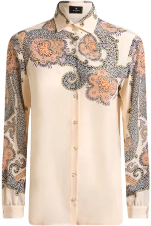 Etro Year of Snake silkeskjorte