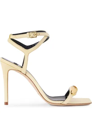 Elisabetta Franchi 100mm sandaler i læder