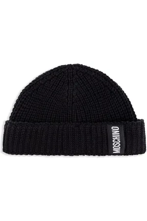 Moschino Ribstrikket hue