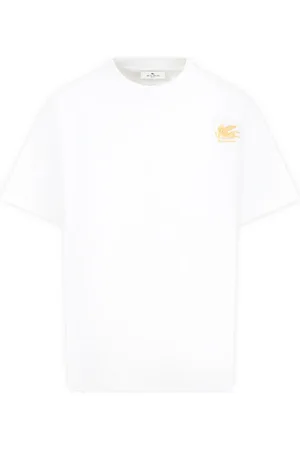 Etro T-shirt med logobroderi