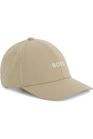 HUGO BOSS Kasket med kurvet skygge og logobroderi