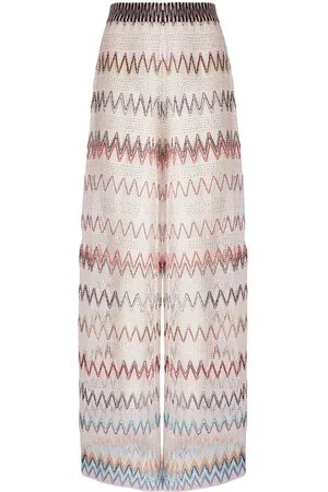 Missoni Zigzag-vævede bukser med smalle ben