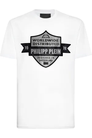 Philipp Plein T-shirt med våbenmærke