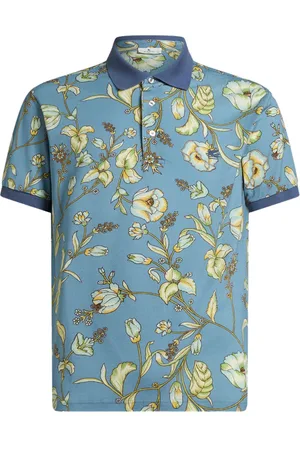 Etro Polotrøje med blomstertryk
