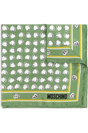 Moschino Tørklæde med hjertetryk