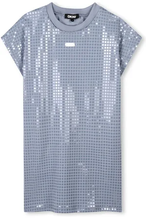 DKNY T-shirt-kjole med pailletter
