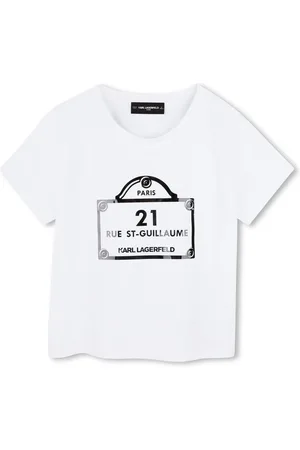 Karl Lagerfeld T-shirt med logotryk