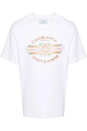 Casablanca Unity Is Power "White" T-shirt