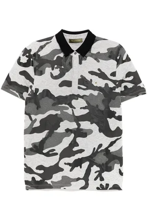 VALENTINO GARAVANI Polo med kamuflagemønster
