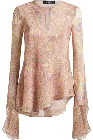 Etro Asymmetrisk silketop