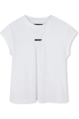 DKNY T-shirt med logotryk