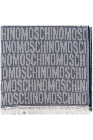 Moschino Tørklæde i jacquard med logo