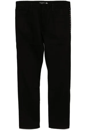VALENTINO GARAVANI Denimjakke med rockstud-detalje