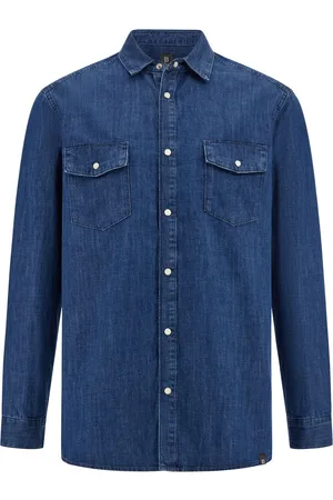 Boggi Milano Overskjorte i denim