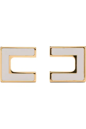 Elisabetta Franchi øreringe med logo