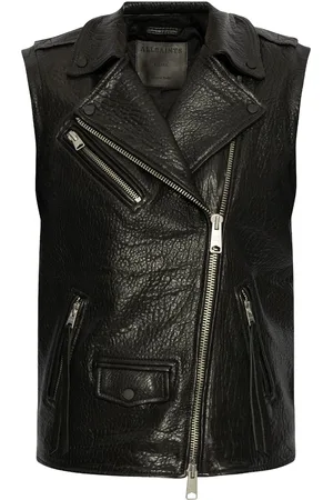 AllSaints Billie bikervest