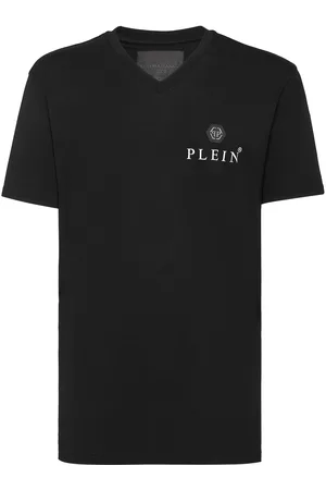 Philipp Plein T-shirt med logoplade