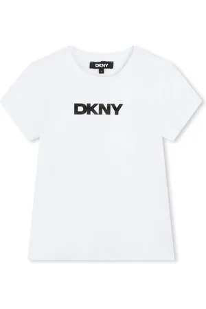 DKNY T-shirt med logotryk