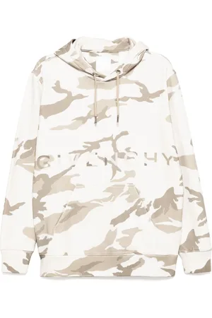 Givenchy Hættetrøje med kamuflagemønster og logotryk