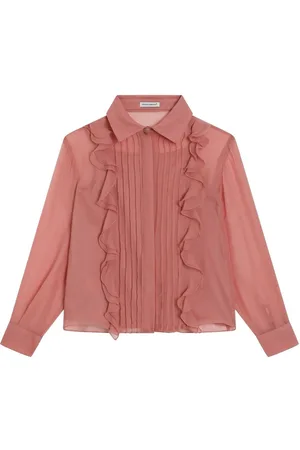 Dolce & Gabbana Skjorte med flæsedetalje
