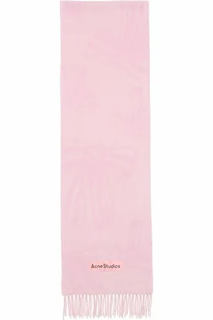 Acne Studios Kashmir-tørklæde i jacquard