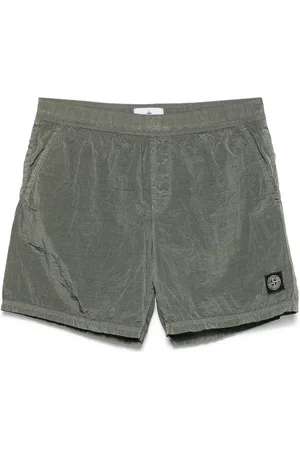 Stone Island Badeshorts med kompasmotiv