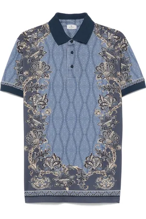 Etro Polo med paisleytryk