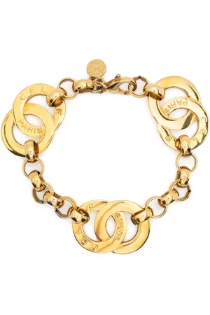 Céline Pre-owned armbånd med cirkelvedhæng fra 1990