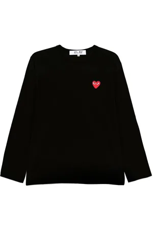 Comme des Garçons T-shirt med hjertemærke