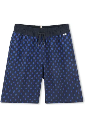 HUGO BOSS Badeshorts med monogram-tryk