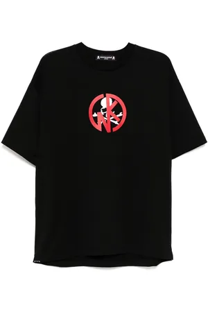 MASTERMIND JAPAN X Kiniku Man T-shirt med logotryk