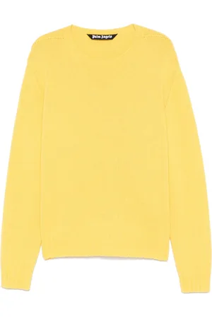 Palm Angels Sweater med kurvet logo