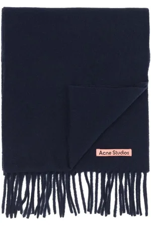 Acne Studios Uldtørklæde med frynser