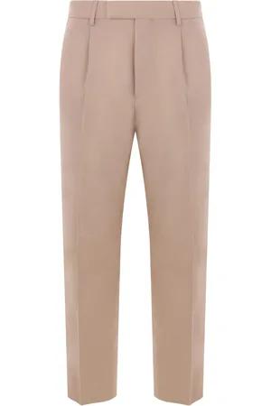 Ermenegildo Zegna Gabardine-bukser med plisseringer