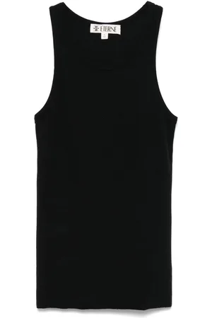 ÉTERNE Ribbet tanktop
