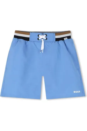 HUGO BOSS Badeshorts med stribet kant