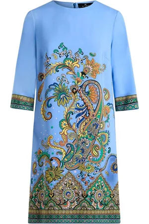 Etro Kjole med paisleytryk