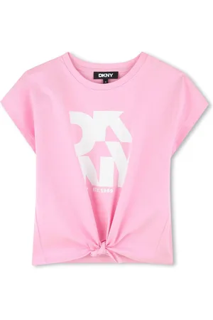 DKNY T-shirt med logotryk