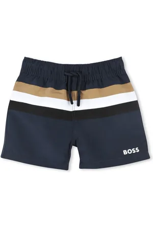 HUGO BOSS Stribede badeshorts