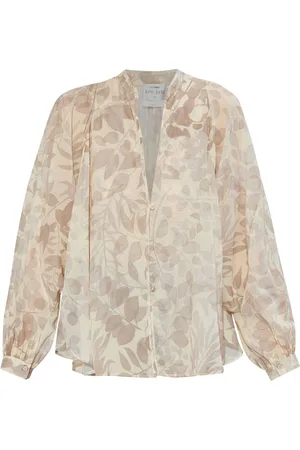 FORTE FORTE Bluse med tryk