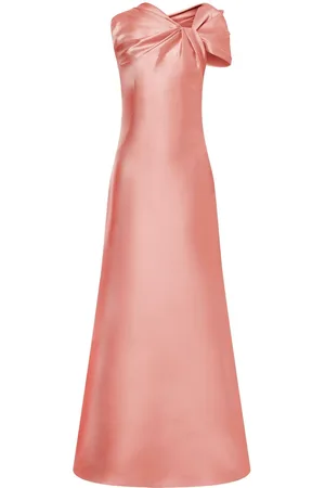 Alberta Ferretti Kjole med samlet detalje