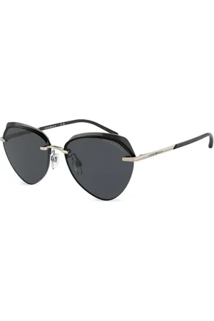 Emporio Armani Solbriller med geometrisk stel