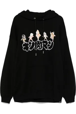 MASTERMIND JAPAN X Kiniku Man hættetrøje med logotryk